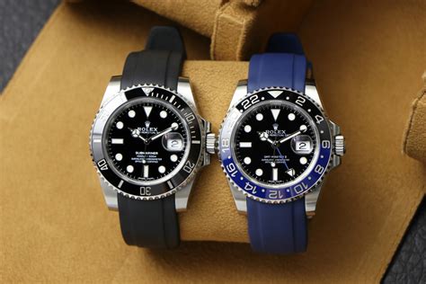 rolex submariner date rubber strap|Rolex Submariner rubber strap price.